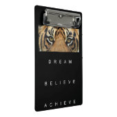 Elegant Self Improvement Cool Tiger Eyes Modern Mini Klembord (Schuin)