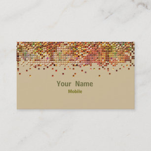 Elegant Sequins Hologram Visitekaartje