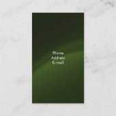 Elegant Sequins Maroon Visitekaartje (Achterkant)