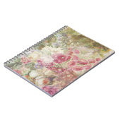 Elegant Shabby Chic Floral Notitieboek (Linkerzijde)