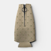 Elegant Shamrock Patrick's Day Leather Flesjeskoeler (Achterkant)