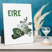 Elegant Shamrock Pet Fotoplaat (Zijkant)
