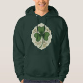 Elegant Shamrock St Patrick’s Day - Moletons Hoodie (Voorkant)