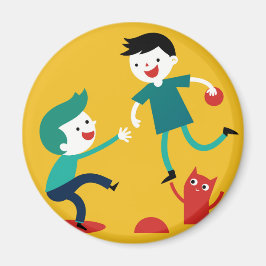 Elegant Shamrock-vormig ontwerp voor St. Patrick's Magneet