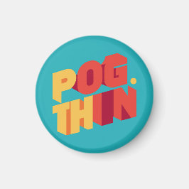 Elegant Shamrock-vormig ontwerp voor St. Patrick's Magneet