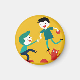 Elegant Shamrock-vormig ontwerp voor St. Patrick's Magneet