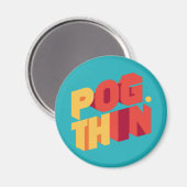 Elegant Shamrock-vormig ontwerp voor St. Patrick's Magneet (Voorkant / Achterkant)