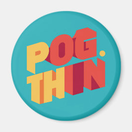 Elegant Shamrock-vormig ontwerp voor St. Patrick's Magneet