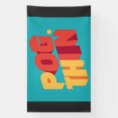 Elegant Shamrock-vormig ontwerp voor St. Patrick's Spandoek (Verticaal)