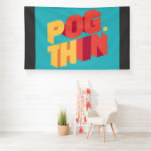 Elegant Shamrock-vormig ontwerp voor St. Patrick's Spandoek (Insitu)