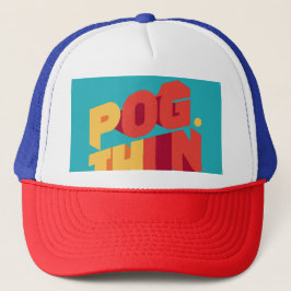 Elegant Shamrock-vormig ontwerp voor St. Patrick's Trucker Pet