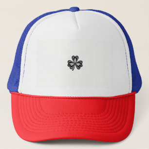 Elegant Shamrock-vormig ontwerp voor St. Patrick's Trucker Pet