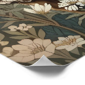 Elegant Sheep Lavender Flower Background Poster (Hoek)