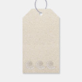 Elegant Shell Label Cadeaulabel (Achterkant)