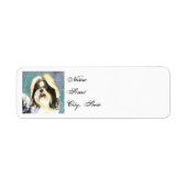 Elegant Shih Tzu Label (Voorkant)