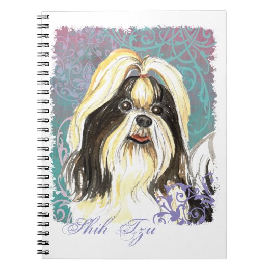 Elegant Shih Tzu Notitieboek (Voorkant)