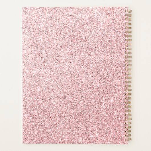 Elegant Shine ⎢ Gepersonaliseerde Planner (Achterkant)