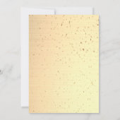 Elegant Shiny Gold Tiara Confetti Sweet 16 Kaart (Achterkant)