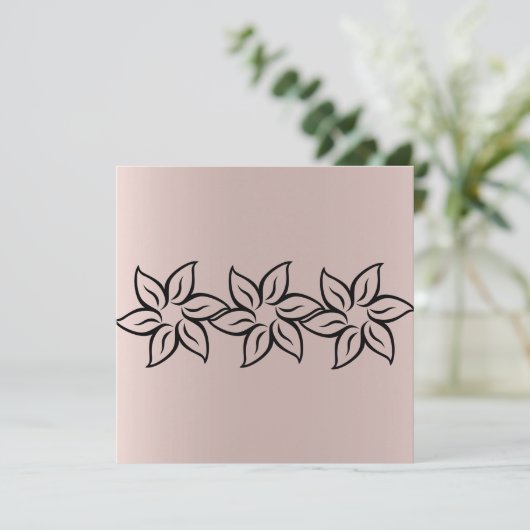 Elegant Shiny Paars Modern Flowery krijgt een Euro (Staand voorkant)