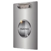 Elegant Shiny Steel Klembord (Links)