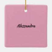 Elegant Shoe Lover I Love My Shoes Keramisch Ornament (Achterkant)