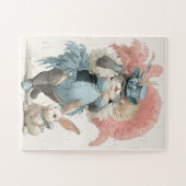Elegant Show Bunny Jigsaw Puzzel (Horizontaal)