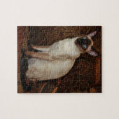 Elegant Siamese Cat Legpuzzel (Horizontaal)