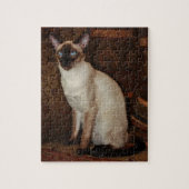Elegant Siamese Cat Legpuzzel (Verticaal)