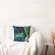 Elegant Sierkussen - Blue Green Lichen