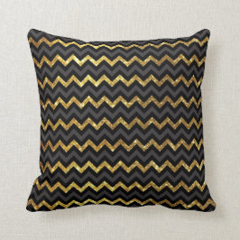 Elegant Sierkussen voor zwart-wit en Gold-polyeste