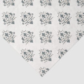 Elegant Sierlijk Bruidspapier Tissuepapier (Detail)