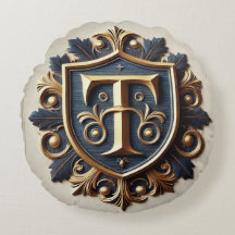 Elegant Sierlijk Heraldisch Schild