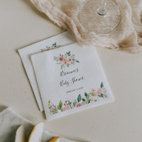 Elegant sierlijk herfst bloemenBaby shower