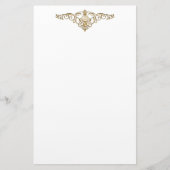 Elegant sierpapier briefpapier (Voorkant)