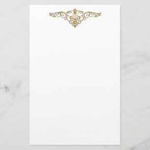 Elegant sierpapier briefpapier