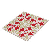 Elegant sierpatroon, zaaigoed van leven tegeltje (Zijkant)