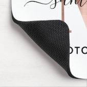 Elegant Signature Roos Gold M Monogram Logo Muismat (Hoek)