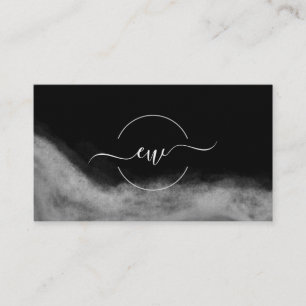 Elegant Signature Script Calligraphy Logo Black Bl Visitekaartje