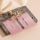 Elegant Signature Script Kalligrafie Estheticus Visitekaartje