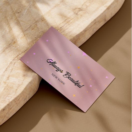 Elegant Signature Script Kalligrafie Estheticus Visitekaartje