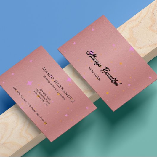 Elegant Signature Script Kalligrafie Estheticus Visitekaartje