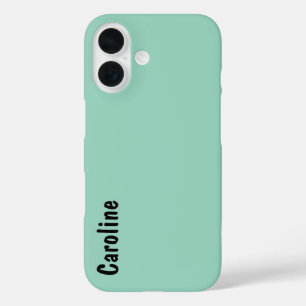 Elegant Signature Script Monogram iPhone 16 Hoesje