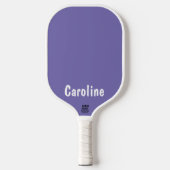 Elegant Signature Script Monogram Pickleball Paddle (Voorkant)