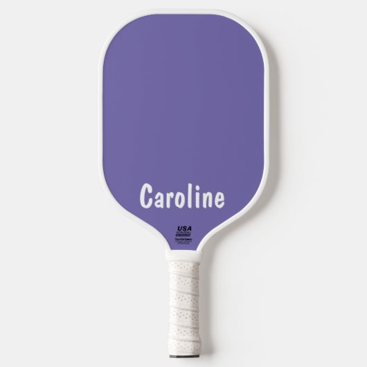 Elegant Signature Script Monogram Pickleball Paddle (Voorkant)