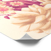 Elegant Sikh Wedding Welcome Sign | Anand Karaj  Poster (Hoek)