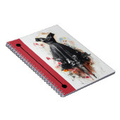 Elegant Silhouet Schetsboek Notitieboek (Rechterzijde)