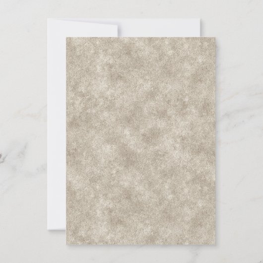 Elegant Silver and White Border REHEARSAL DINNER Kaart (Achterkant)