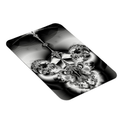 Elegant Silver Chandelier Magneet (Rechterzijde)