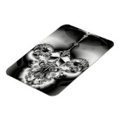 Elegant Silver Chandelier Magneet (Linkerzijde)