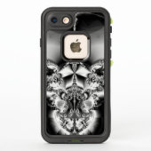 Elegant Silver en Black Abstract (Achterkant)